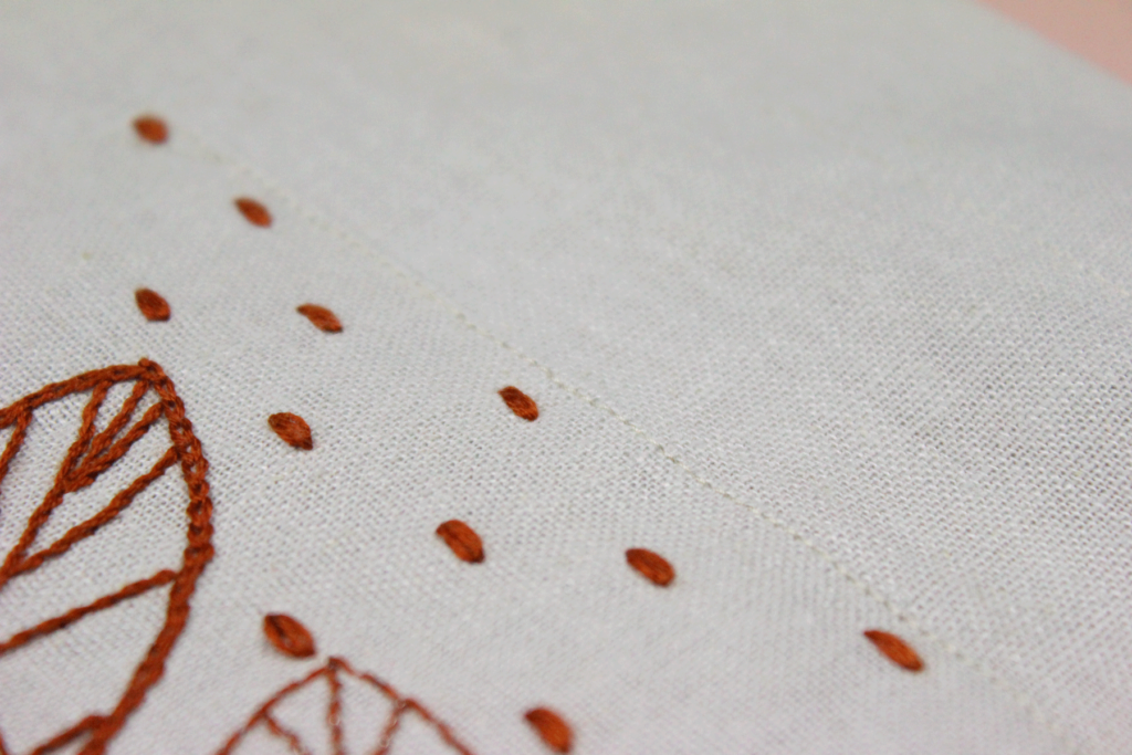 Atelier vicolo n6 tasca ricamata