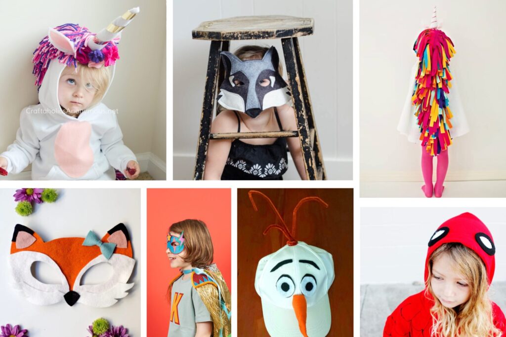 8 idee per maschere fai da te di Carnevale