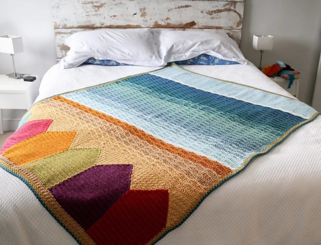 Coperta mare uncinetto