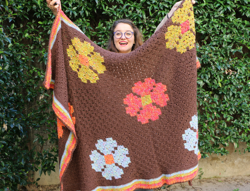 Coperta all'uncinetto a fiori - Kate Alinari - consigli