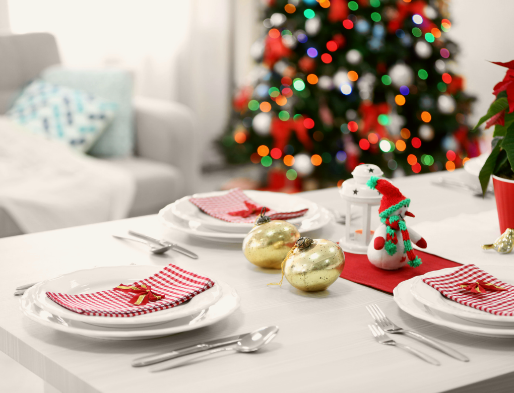 tavola natale uncinetto