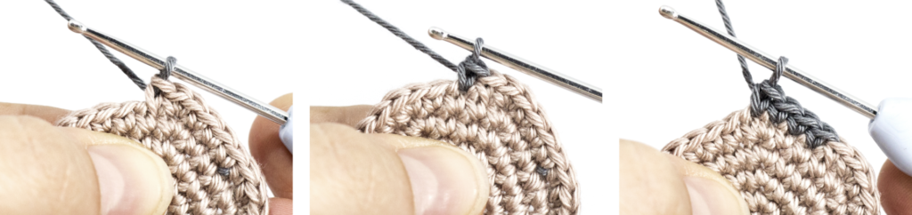 Cambio colore - Punti base Amigurumi - Johandmadedesign