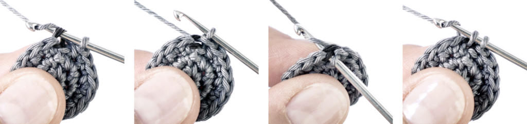 Lavorazione in tondo - Punti base Amigurumi - Johandmadedesign