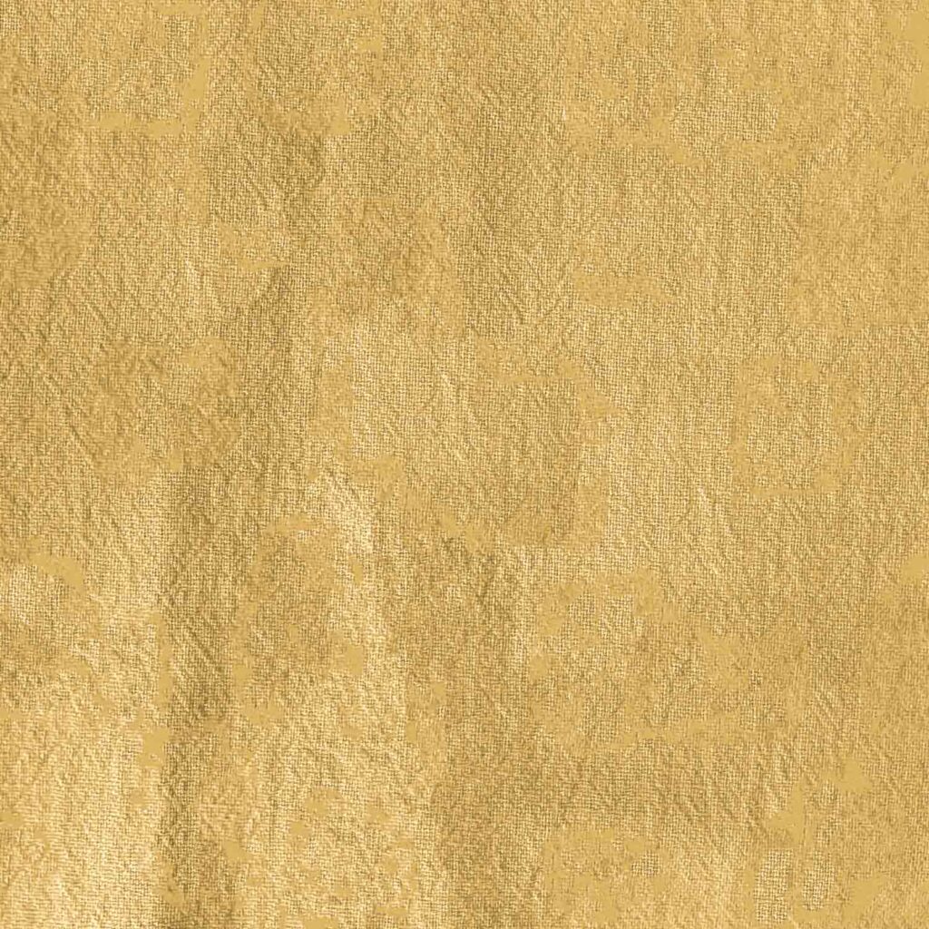 Tessuto cotone rustico tinta unita giallo oro per runner e cuscini