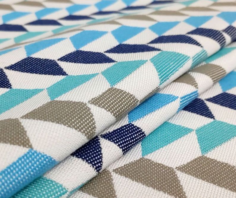 Tessuto arredo per esterni pattern terrazzo di Panini Tessuti